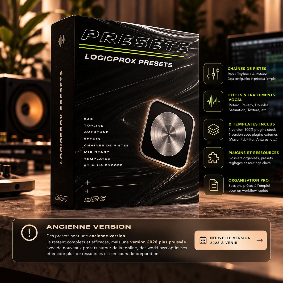 PRESETS LOGIC PRO X - LEGACY EDITION