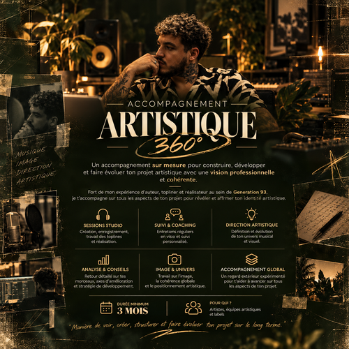 ACCOMPAGNEMENT ARTISTIQUE 360°